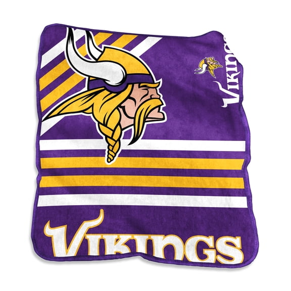 Minnesota Vikings 50'' x 60'' Plush Raschel Throw