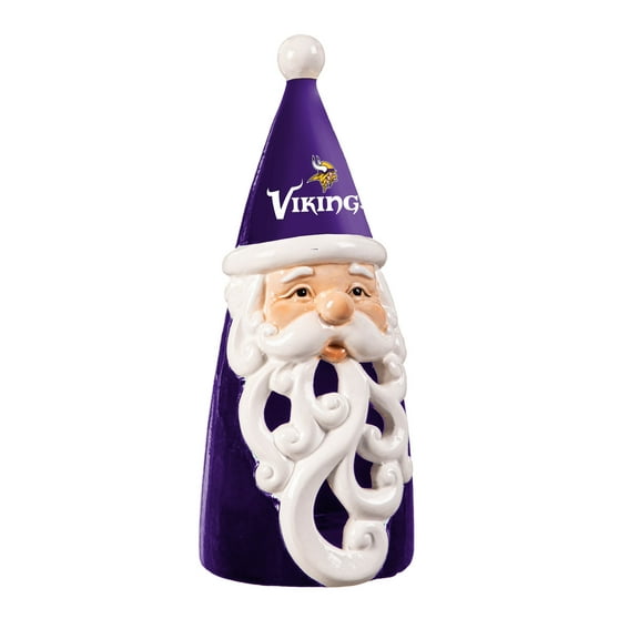 Minnesota Vikings 8" LED Santa Statue