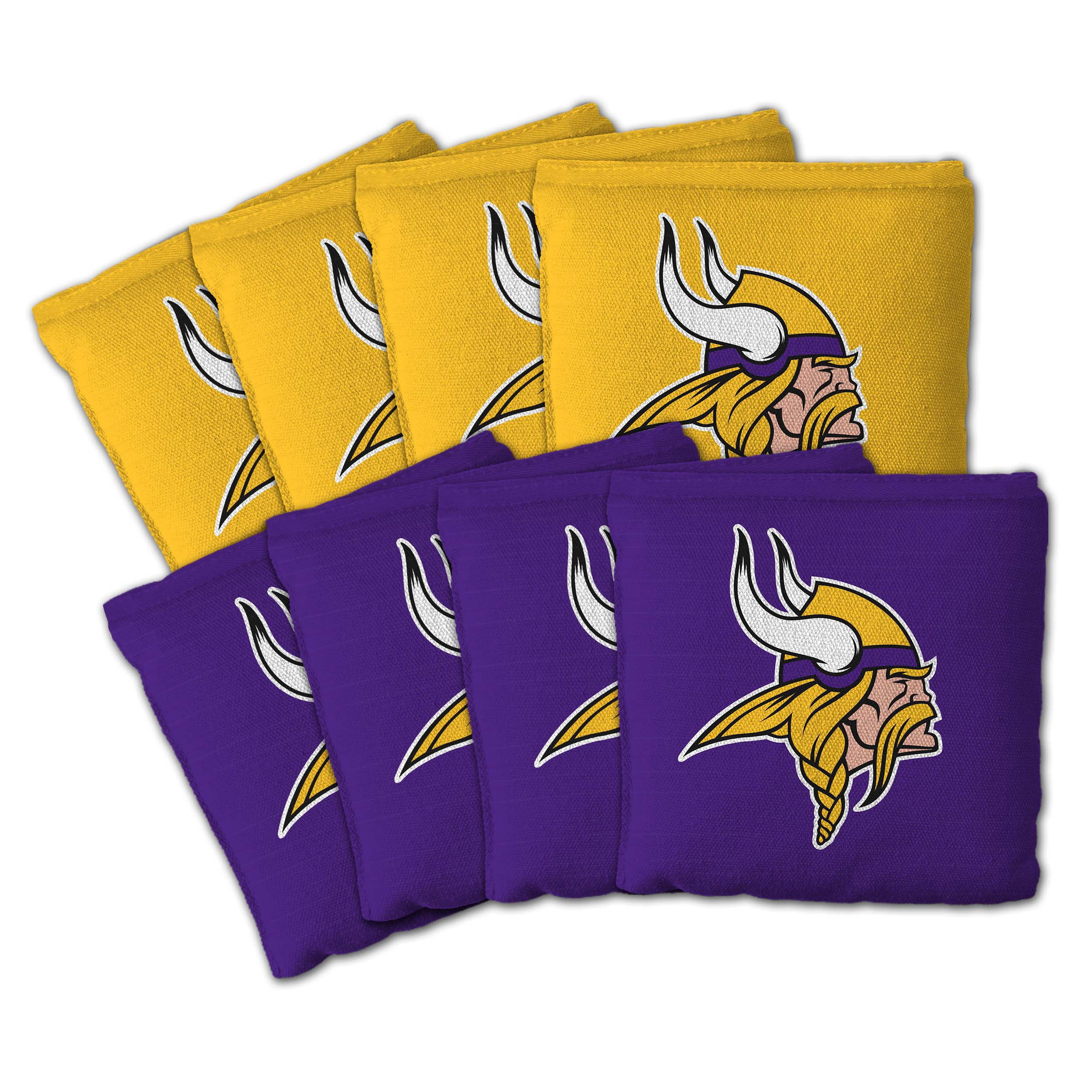 Minnesota Vikings 8pk Licensed Cornhole Bags
