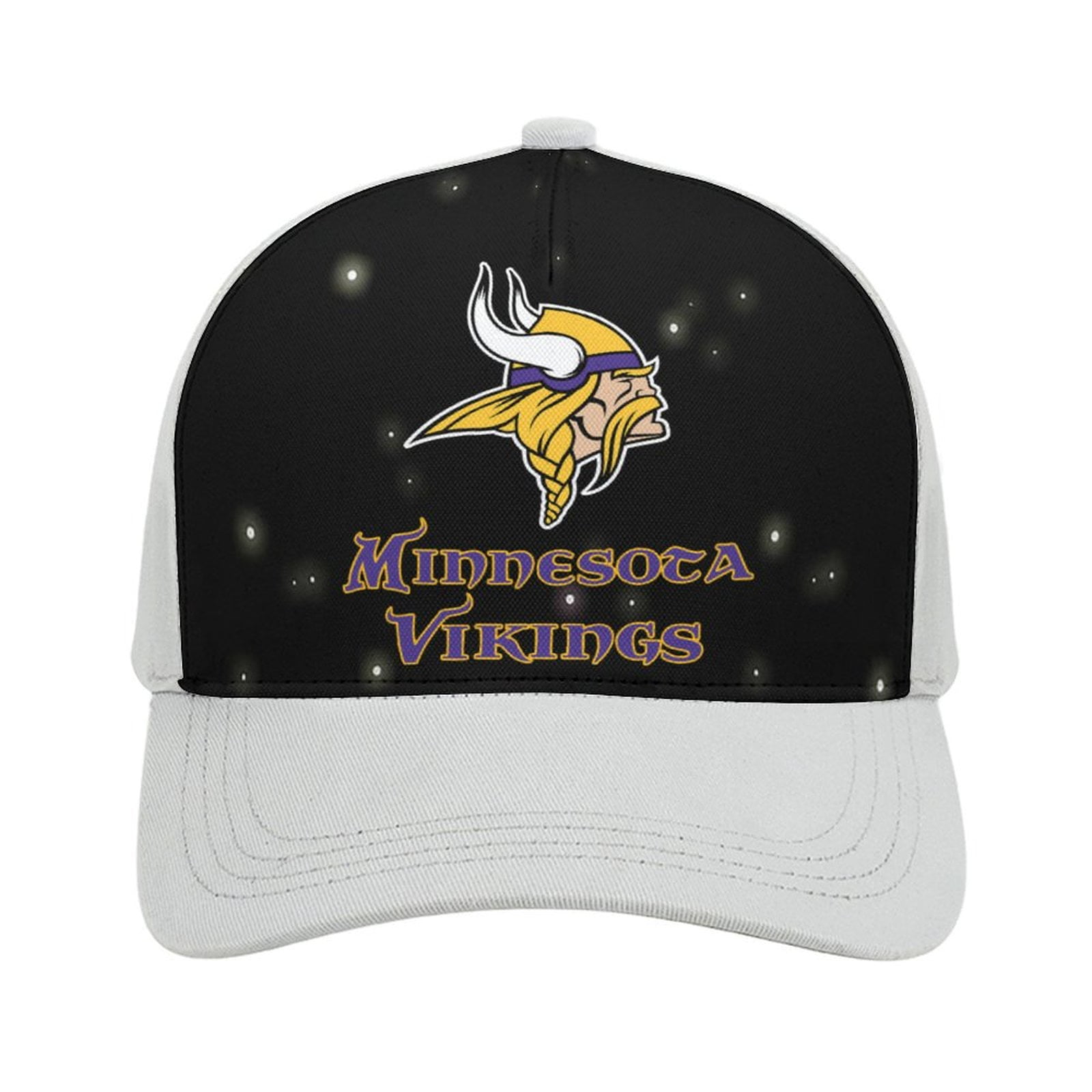 Minnesota_Vikings Baseball Caps, Adjustable Snapback Hat for Running