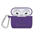 thumbnail image 1 of Minnesota Vikings Debossed Silicone AirPods Gen Three Case Cover, 1 of 2