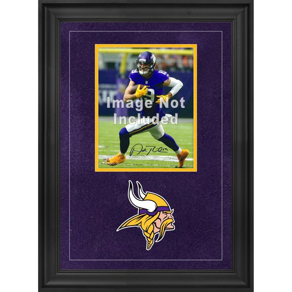 Minnesota Vikings Deluxe 8" x 10" Vertical Photograph Frame with Team Logo