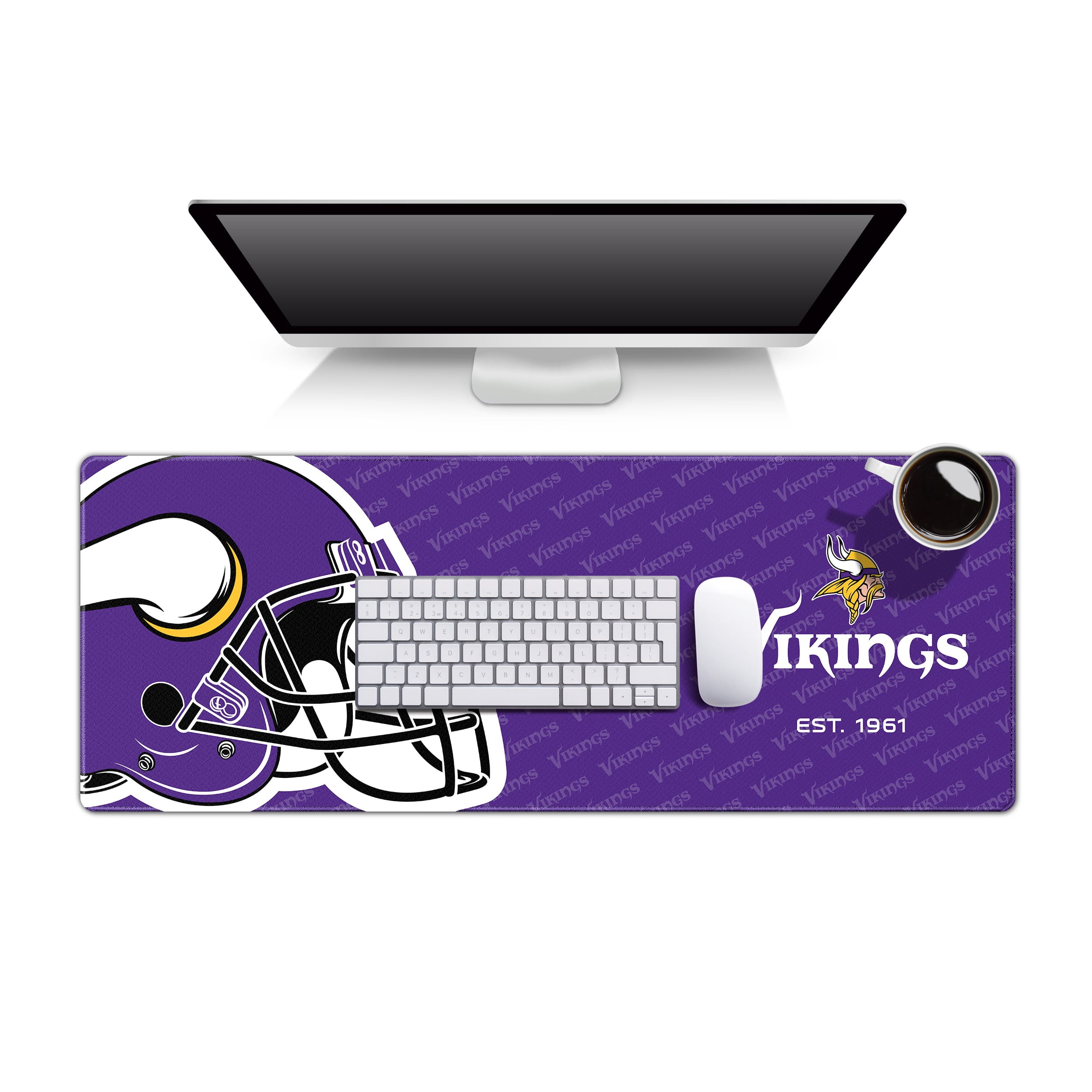Minnesota Vikings Logo Series Desk Pad SMU
