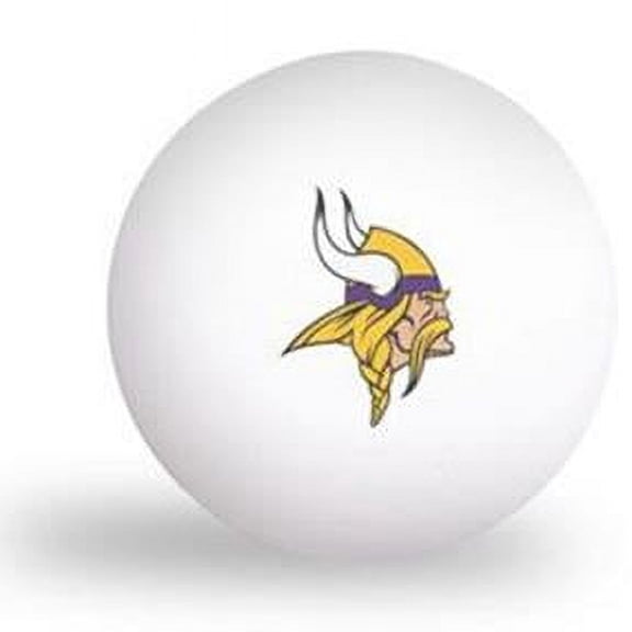 Minnesota Vikings Ping Pong Balls - Pack of 6