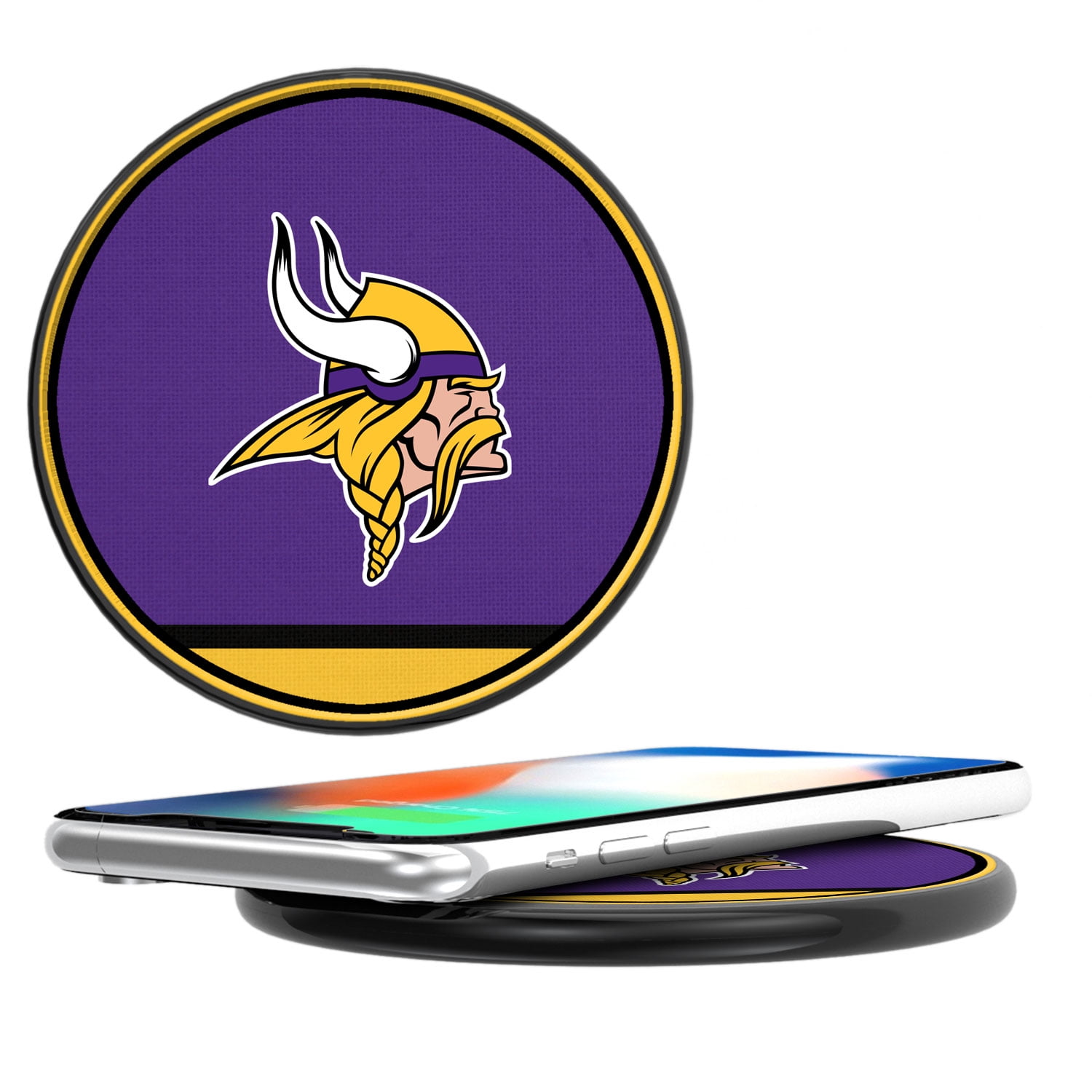 Keyscaper  Minnesota Vikings 15 Watt Wireless Induction Charger