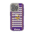 thumbnail image 1 of Minnesota Vikings iPhone Clear Field Design Case, 1 of 6