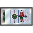 thumbnail image 1 of Minnesota Wild 15 x 26 in. Hockey Rink Mirror, 1 of 1