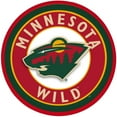 thumbnail image 1 of Minnesota Wild 17.5'' x 17.5'' Modern Disc Wall Sign, 1 of 5