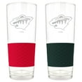 thumbnail image 1 of Minnesota Wild 22oz. Logo Score Pint Glass Two-Piece Set, 1 of 1