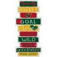 thumbnail image 1 of Minnesota Wild 24'' Celebrations Stack Sign, 1 of 1