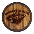 thumbnail image 1 of Minnesota Wild 21'' x 21'' Faux Barrel Top Sign, 1 of 5