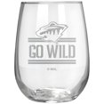 thumbnail image 1 of Minnesota Wild Etched 17oz. Rally Cry Stemless Wine Glass, 1 of 1
