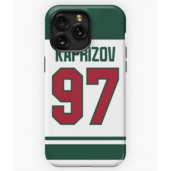 Minnesota Wild Kirill Kaprizov Jersey G7572 Phone Case for iPhone17 16 15 14 13 12 11 Pro Max