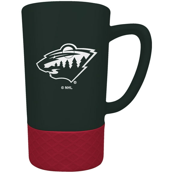 Minnesota Wild Team Logo 16oz. Laser Etched Jump Mug