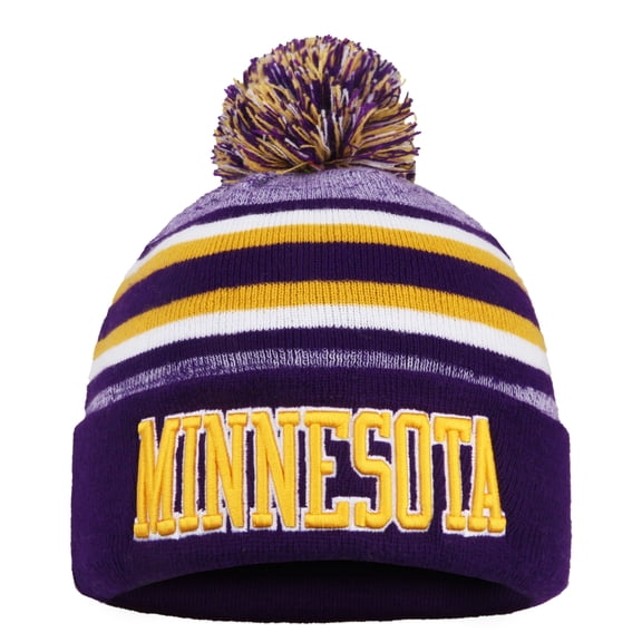 Minnesota Winter Cities Beanie Hat Football Knit Cap Sport Fans Fashion Toque for Gifts