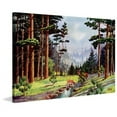 thumbnail image 1 of "Minnesota Woods" Painting Print on Wrapped Canvas, 1 of 7