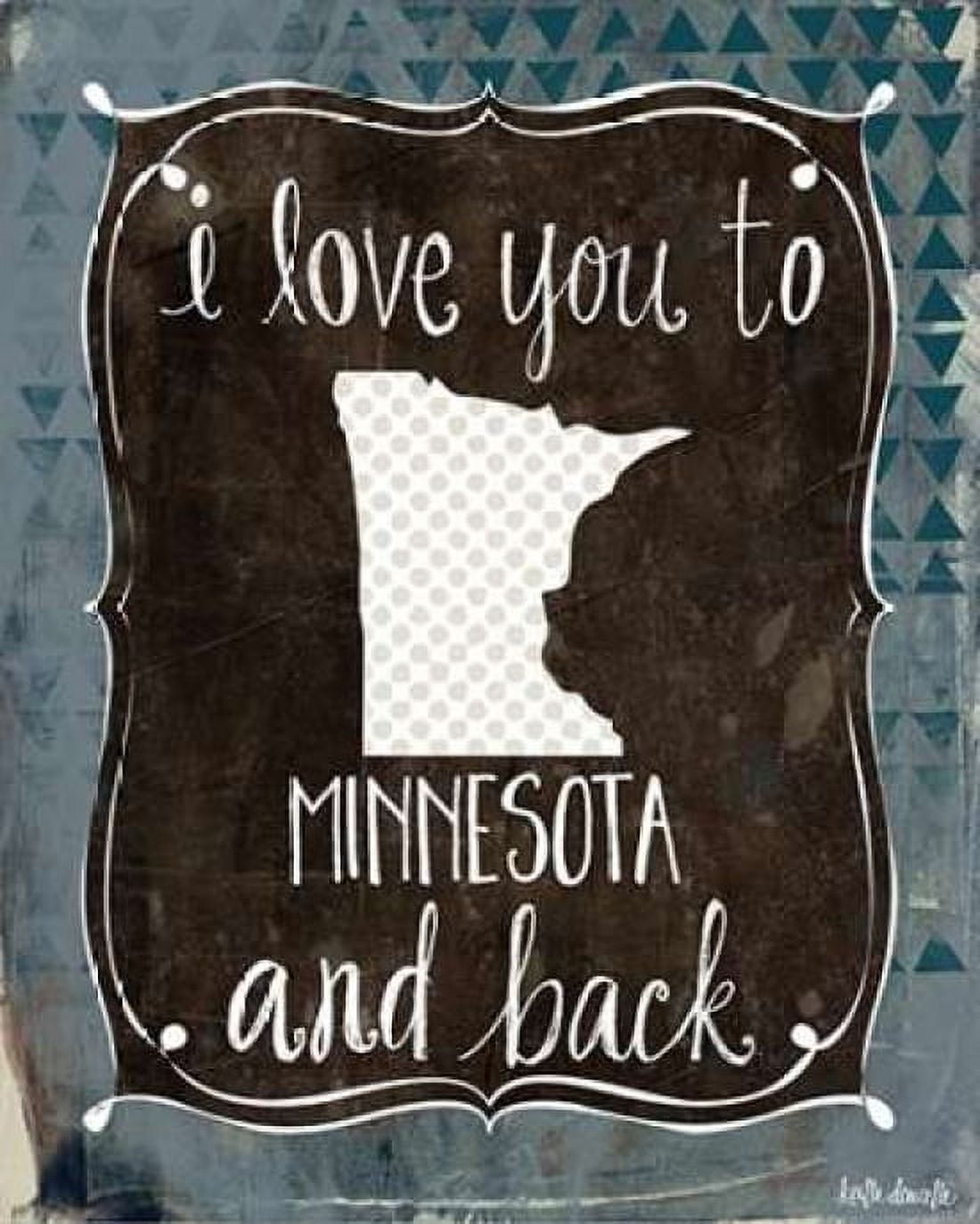 Minnesota and Back Canvas Art - Katie Doucette (24 x 30)