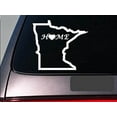 thumbnail image 1 of Minnesota home 6" sticker *E680* state outline home map decal vinyl, 1 of 1