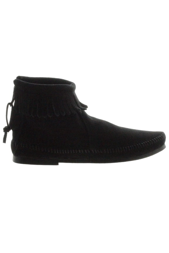 Women's Back Zipper Bootie,Black,8.5 M US
