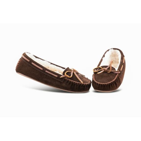Minnetonka Cally Chocolate 4012 Women's Shoes