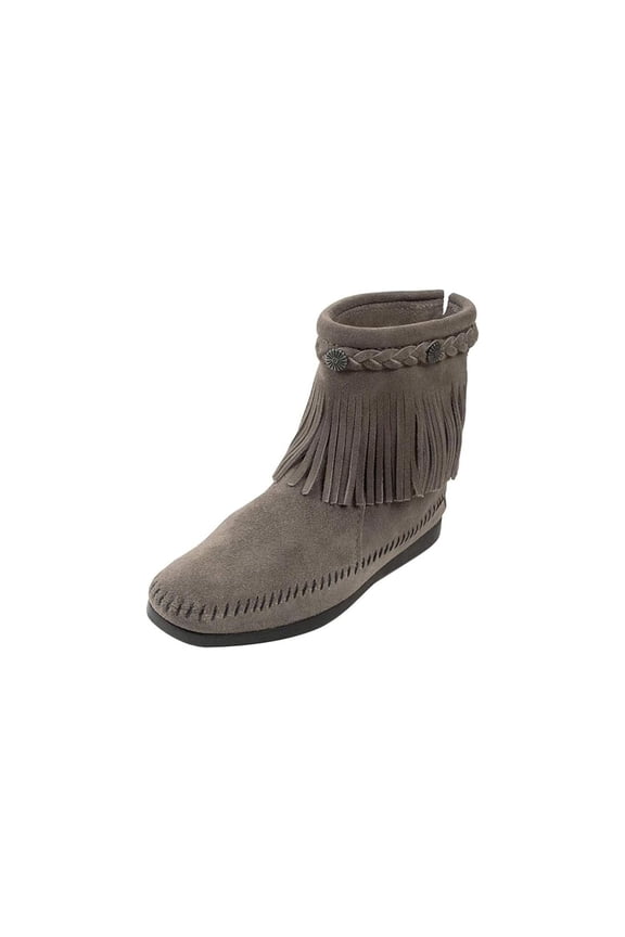 Women's Hi Top Back Zip Boot 299 Boots, Grey (Medium Grey), 5.5 M