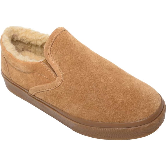 Men's Minnetonka Alden Slipper Cinnamon Suede 12 M