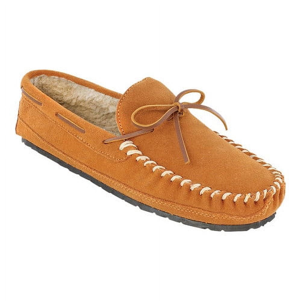 Minnetonka Men's Casey Hardsole Trapper Moccasin - Walmart.com