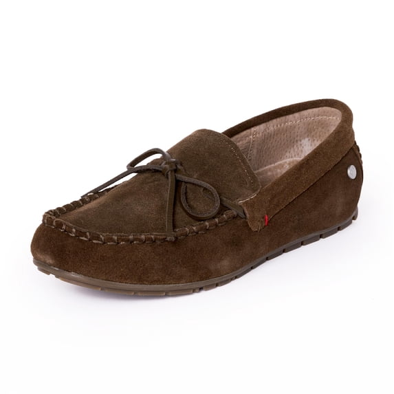 Minnetonka Men's Loafer Moc, Autumn Brown, Size 9