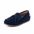 thumbnail image 1 of Minnetonka Men's Loafer Moc, Navy, Size 7.5, 1 of 6