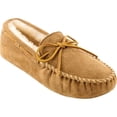 thumbnail image 1 of Minnetonka Men's Sheepskin Softsole Moccasin Slipper, 1 of 6