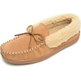 thumbnail image 1 of Minnetonka Mens Allen Slipper, Cinnamon, Size 10, 1 of 5