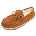 thumbnail image 1 of Minnetonka Mens TOMM Slipper, Brown, Size 12, 1 of 3