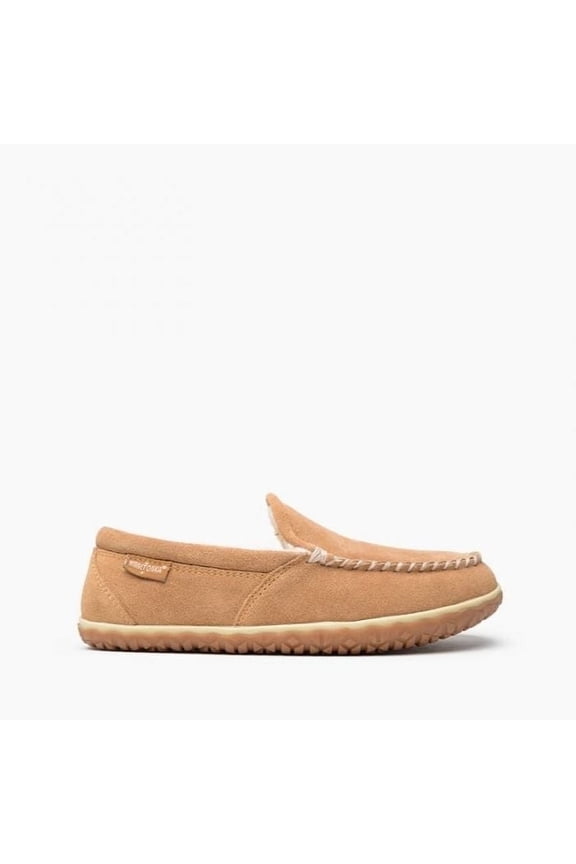 Men's Tilden Moccasin Suede Indoor and Outdoor Slippers 12 M Cinnamon