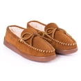 thumbnail image 1 of Minnetonka Men's 3902 Pile Hardsole Pile Lined Slipper,Brown,9 M US, 1 of 8