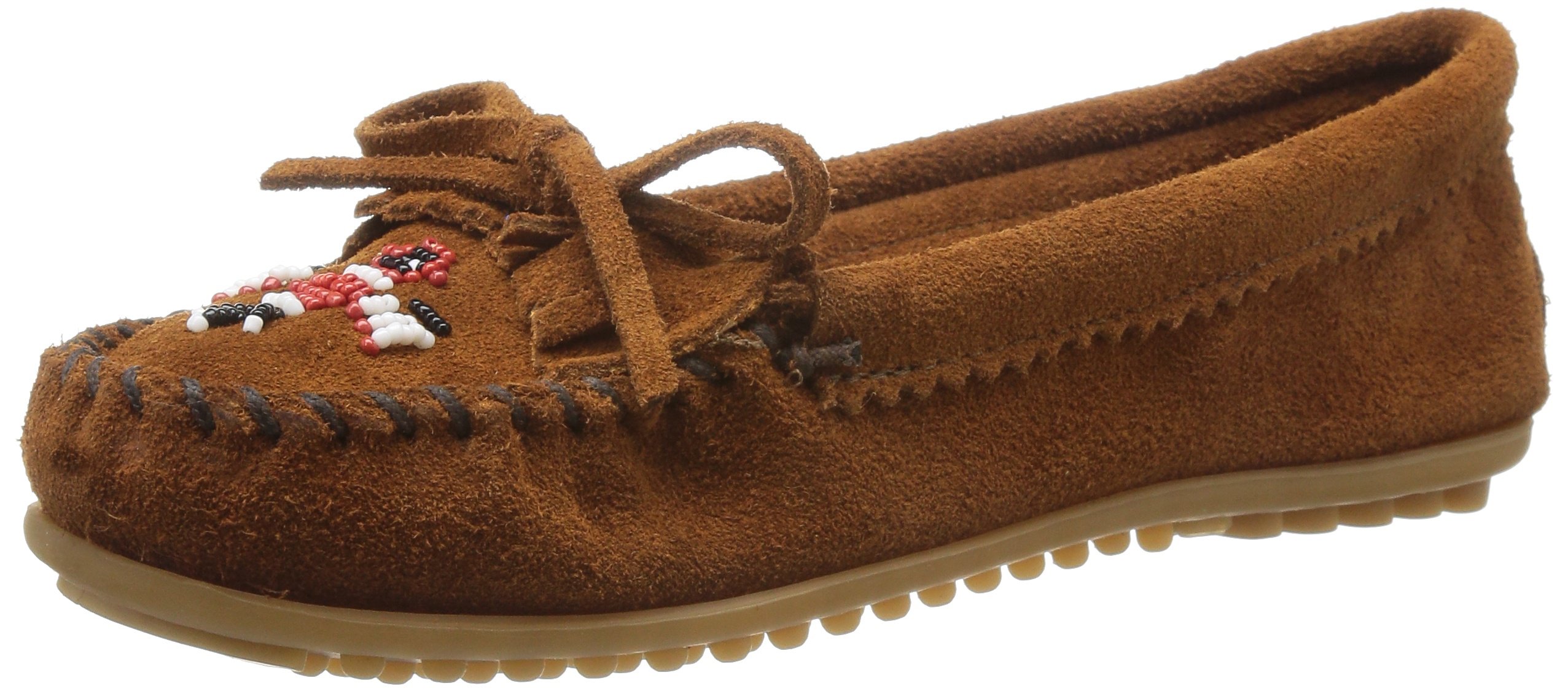 Minnetonka Handcrafted Thunderbird II Moc Shoes, Soft Suede