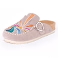 thumbnail image 1 of Minnetonka Women's Buckle Clog, Simply Taupe Sunset, Size 6, 1 of 6