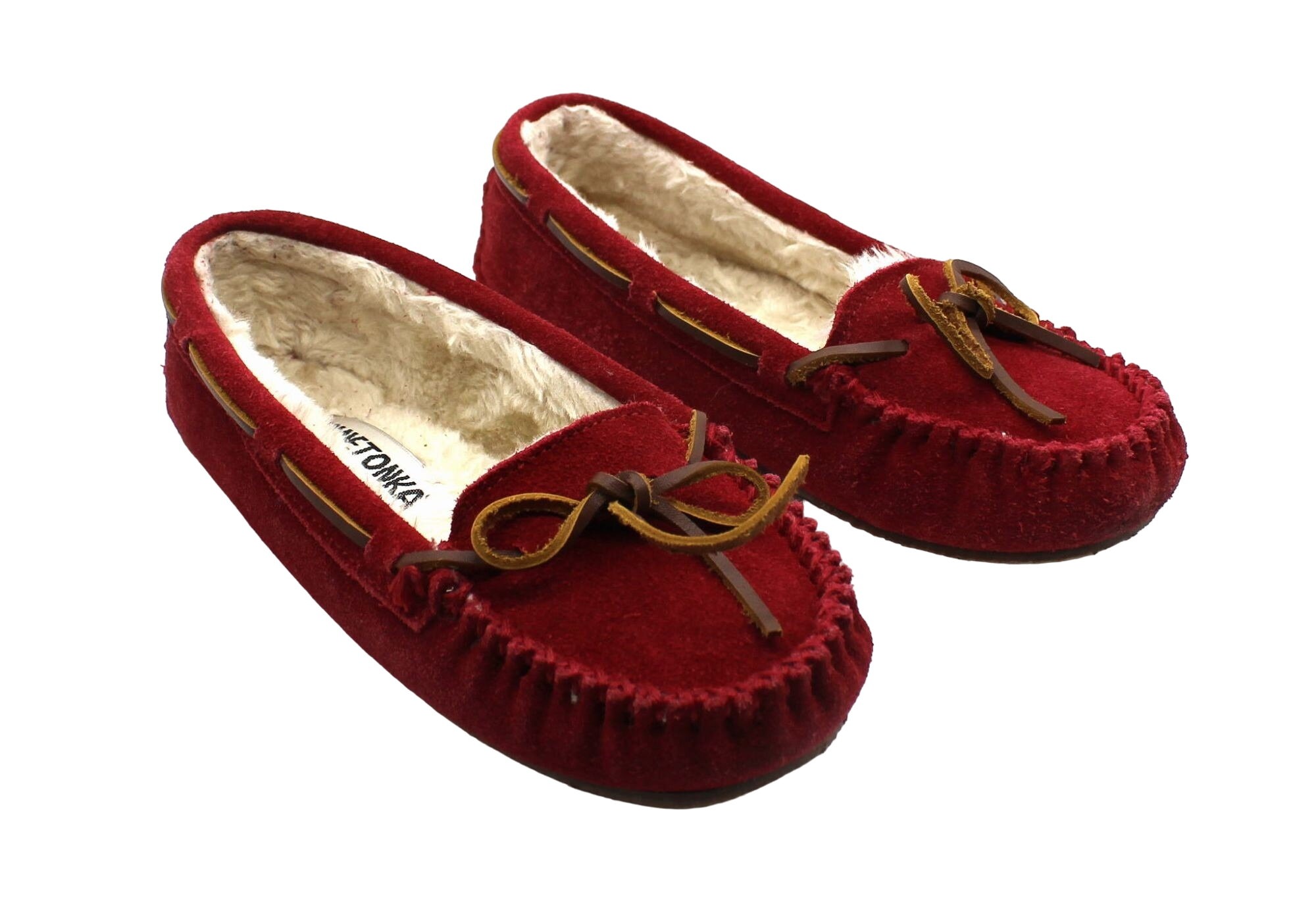 Red good minnetonka moccasins - Official Online Store