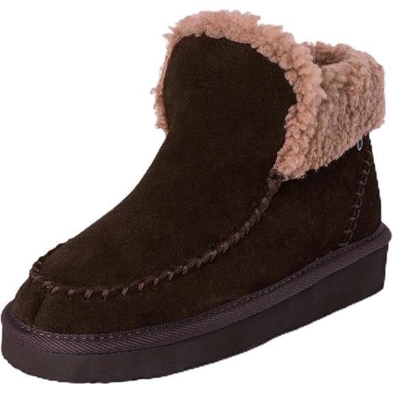 Minnetonka Women's Chandra, Dark Chocolate, Size 5