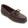 thumbnail image 1 of Minnetonka Women's Chocolate Moose Moosehide Fringed Kilty 5 W, 1 of 1