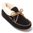 thumbnail image 1 of Minnetonka Women's Chrissy Bootie Slipper, Black, 5 M US, 1 of 6