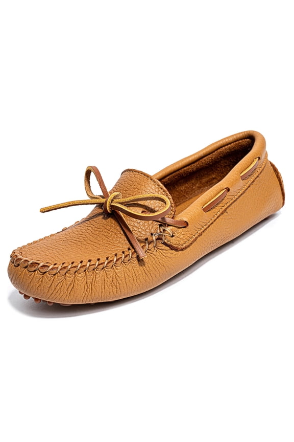 Women's Classic Driving Moccasin (Natural, US Footwear Size System, Adult, Women, Numeric, Medium, 11)