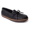 thumbnail image 1 of Minnetonka Women's Deerskin Tread, Black, 10 M, 1 of 6