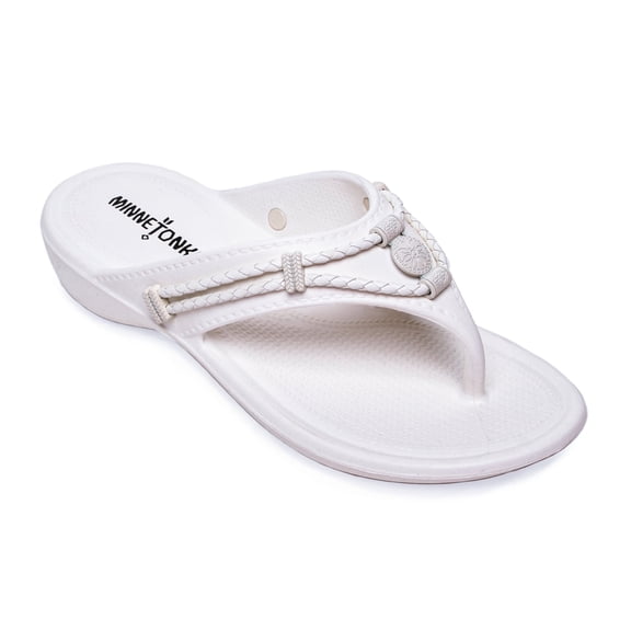 Minnetonka Women's EVA Silverthorne Prism Thong Sandals