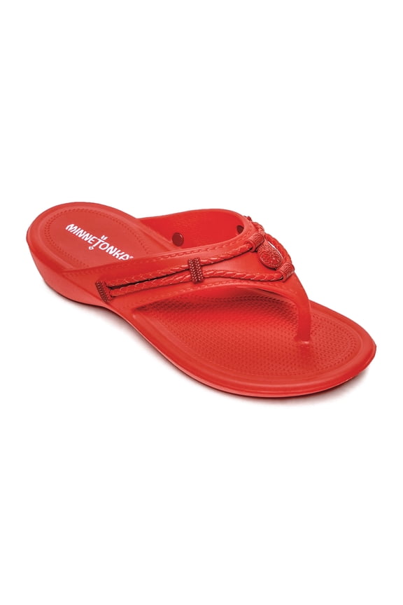Women's EVA Silverthorne Prism Thong Sandals, Chili Pepper 10