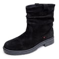 thumbnail image 1 of Minnetonka Women's Joli – Ankle Booties with Lug Sole and Cushioned Footbed, Black, Size 6, 1 of 5