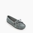 thumbnail image 1 of Minnetonka Women's Kilty Hardsole Moccasins Storm Blue 5 M, 1 of 7