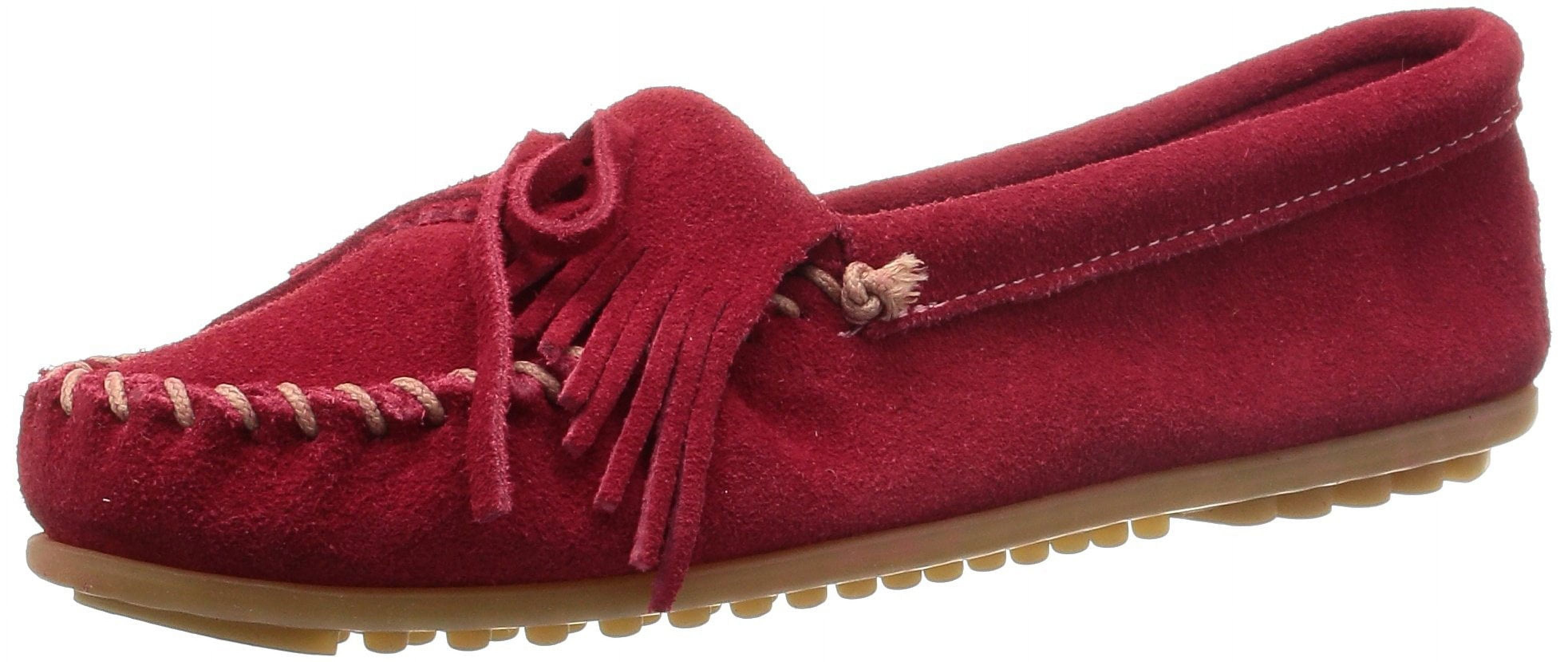 Mocassins Minnetonka Kilty Femme - Taupe Taille 6 - Neufs Avec Boîte