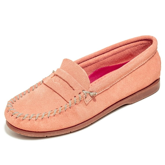 Minnetonka Women's Mellony Penny, Coral, Size 5.5