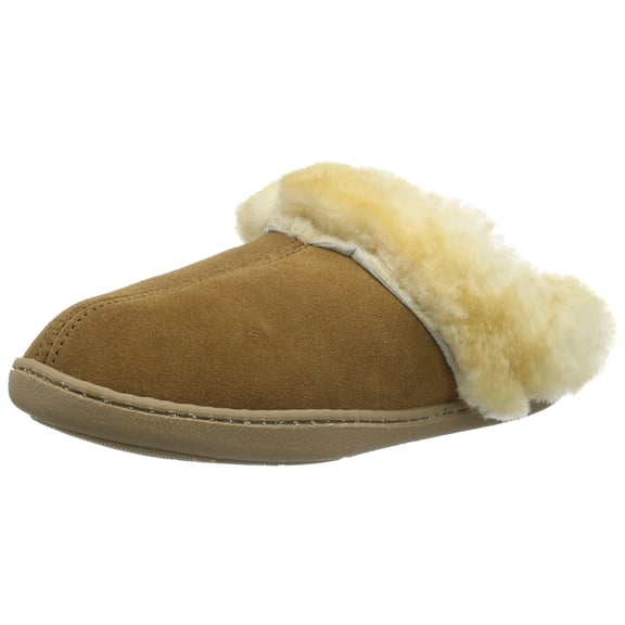 Minnetonka Women's Sheepskin Mule Slippers - 3361 5 M