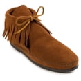 thumbnail image 1 of Minnetonka Women's Classic Fringe Hardsole Boots 7.5 M Brown M US, 1 of 7